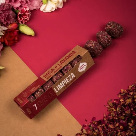 Pastillas de Defumación Activada 7 días de Limpieza Rosa & Lavanda